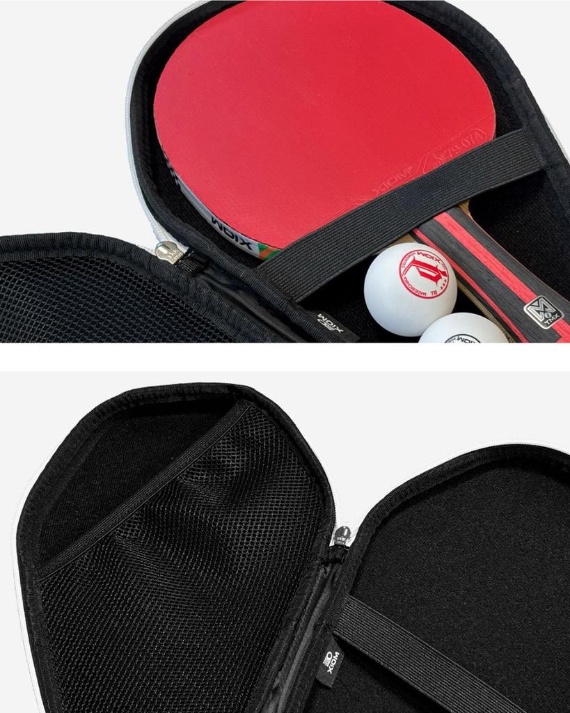 Exsion Table Tennis Racket Case Holds 2 8008 L4 LABHEXA, Rackets,