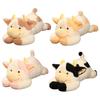 Cute Plush Cow Pillow Toy For Girls To Sleep On Bed