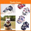 Puppy Summer Clothes Hawaiian Style Pineapple Print T-shirt For Small-medium Dogs And Cats, Comfortable Chiffon Material