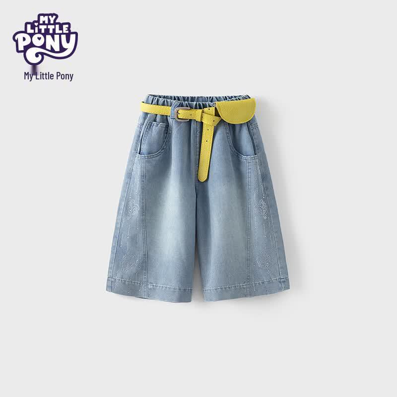 My Little Pony Girls Washed Denim Shorts 130