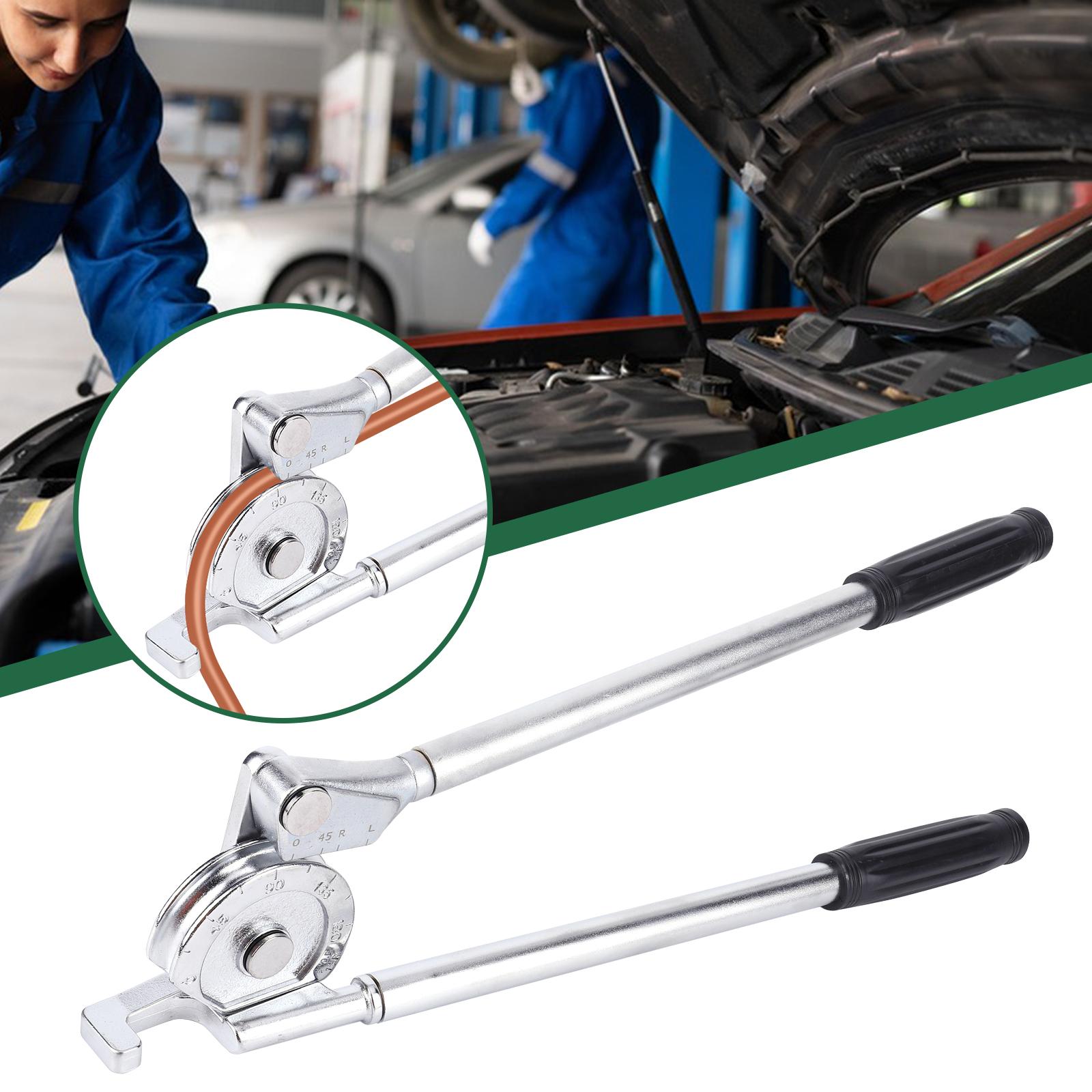 

12mm 1/2in Copper Plumbing Bender Portable Pipe Bending Device Adjustable Angle Pipe Tube Bender for Metal Aluminum Copper China Mainland