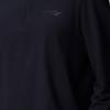 Saucony Stand Collar Long Sleeve Solid T-Shirt Men Tops Black SC2240129B-BK01
