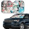 Gon And Killua HXH Hunter?Hunter Sunshade Windscreen Car Front Windshield Window Sun Visor Accessories Covers