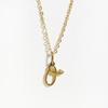 Charms Heart Initial Necklaces for Women,Gold Plated Letter Pendant Necklace, 26 Capital A-Z Stainless Steel Jewelry