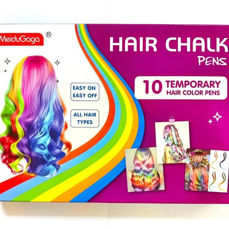 

1PACK hair dye pen makeup disposable water-soluble crayon temporary highlight chalk