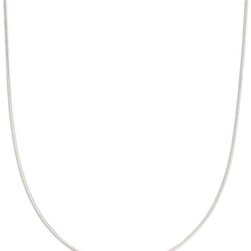 ROAJU [silver925]shimmer Snake Chain Necklace