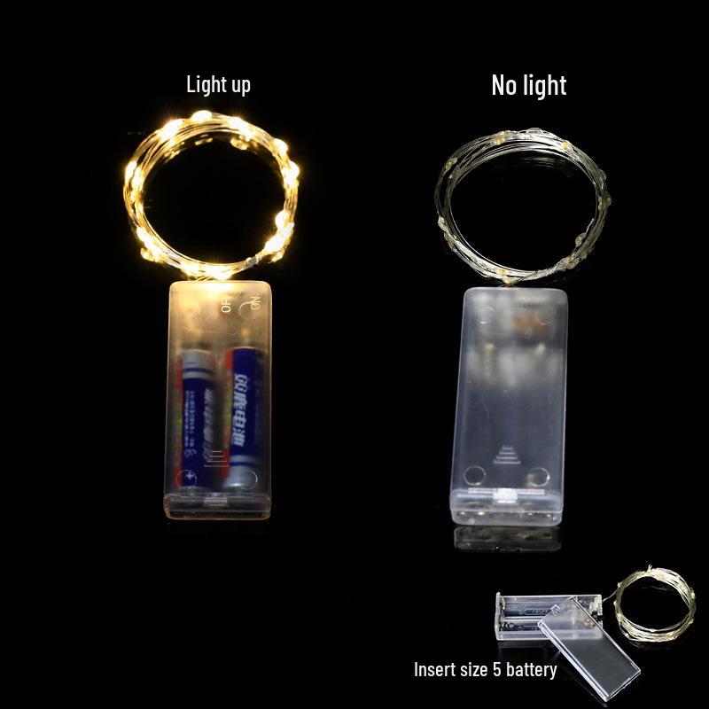 LED Copper Wire String Lights with Battery Box for Balloons, Bobo Balls & Christmas Decorations