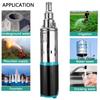 Pompa Sommergibile in Acciaio Inossidabile 3m³/h 12V/24V CC 180W Pompa Solare per Pozzi Profondi