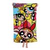 Klassisches Cartoon T-The Powerpuff Girls Cartoon Strandtuch Süße Kawaii Zimmerdeko Bad Kinder Handtücher Für Badezimmer Dusche