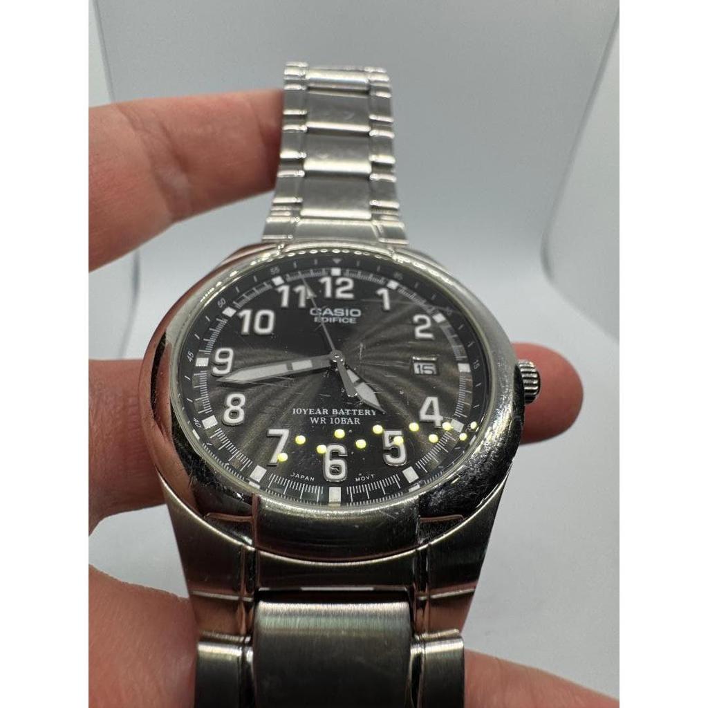 Used [Operation] CASIO EDIFICE Men's Quartz 10 ATM Water Resistant W64