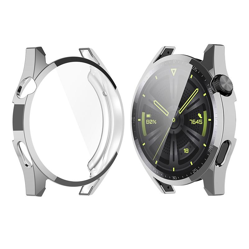 TPU Case for Huawei Watch GT3 46mm Band Watch GT3 42Mm Soft All-Around Soft Screen Protector Cover Bumper Cases for Huawei GT 3