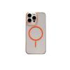 Creative PC Crystal Case Suitable for IPhone 16 High Translucent Ring Magnetic Suction Phone Case 14 Apple 15 Anti-fall
