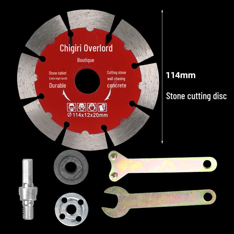 Angle Grinder Adapter Kit for Electric Drills: Saw Blade, Cutting Disc & Polishing Accessories