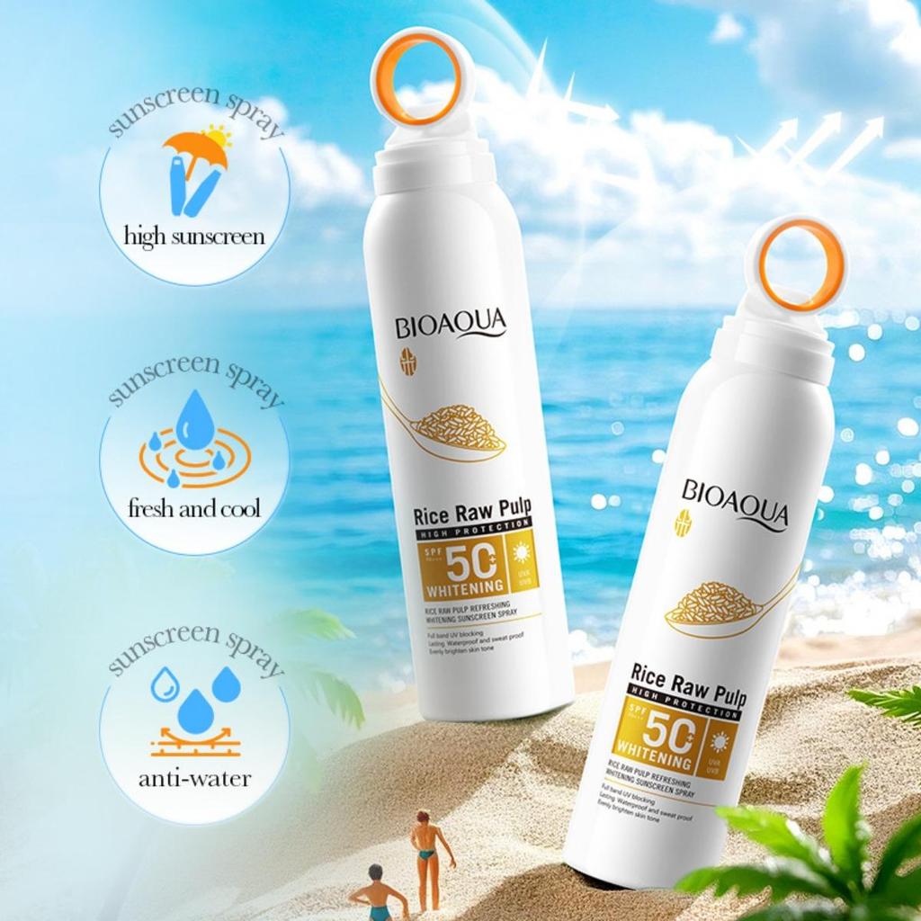Reispaste Whitening Sunscreen Spray SPF50+ UV-Schutz Sonnenschutz