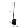 PU Leather Suede Coin Purse Shoulder Bag Hanging Neck Lanyard Wallet Makeup Storage Korean Style Mini Storage Bag Travel