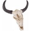 SEWACC Skull Decor Halloween Decor Cow Skull Wall Decor Resin Animal Wall Decors Hanging Pendant Crafts Ornaments Creative Halloween