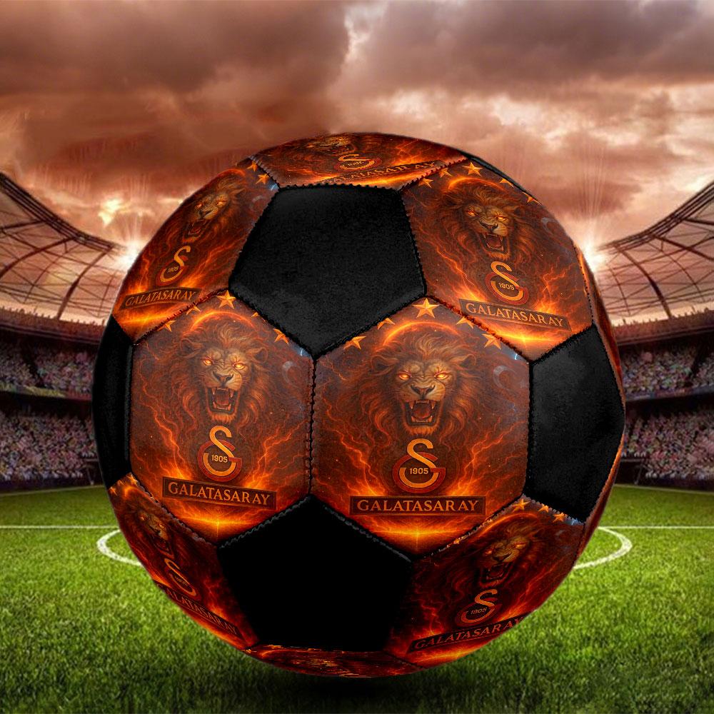 1pc Galatasaray SK Soccer Ball Size 5 Indoor Soccer Ball Fashion Colorful Backyard Game - Great For Sports Fans Gift HE10