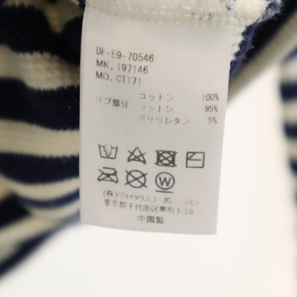 Das DUFFER of ST.GEORGE Border Muster Langarm Waffel T-Shirt M Ron T Damen Gebraucht