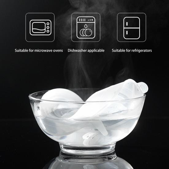 6Pcs Silicone Food Covers Bowl Lids Kitchen Gadgets Strong Stability Dust-proof Fresh-keeping Food Grade Multifunction Flexible Insulation Covers