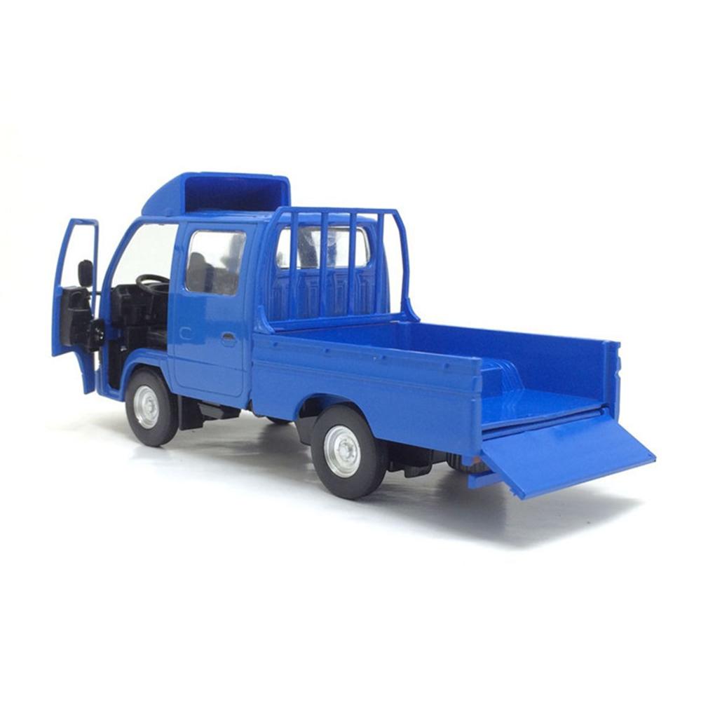 Model de mașină 1/32 pentru camion ușor Isuzu Model de metal turnat sub presiune Simulare de inginerie Vehicul de transport, camion de turnare