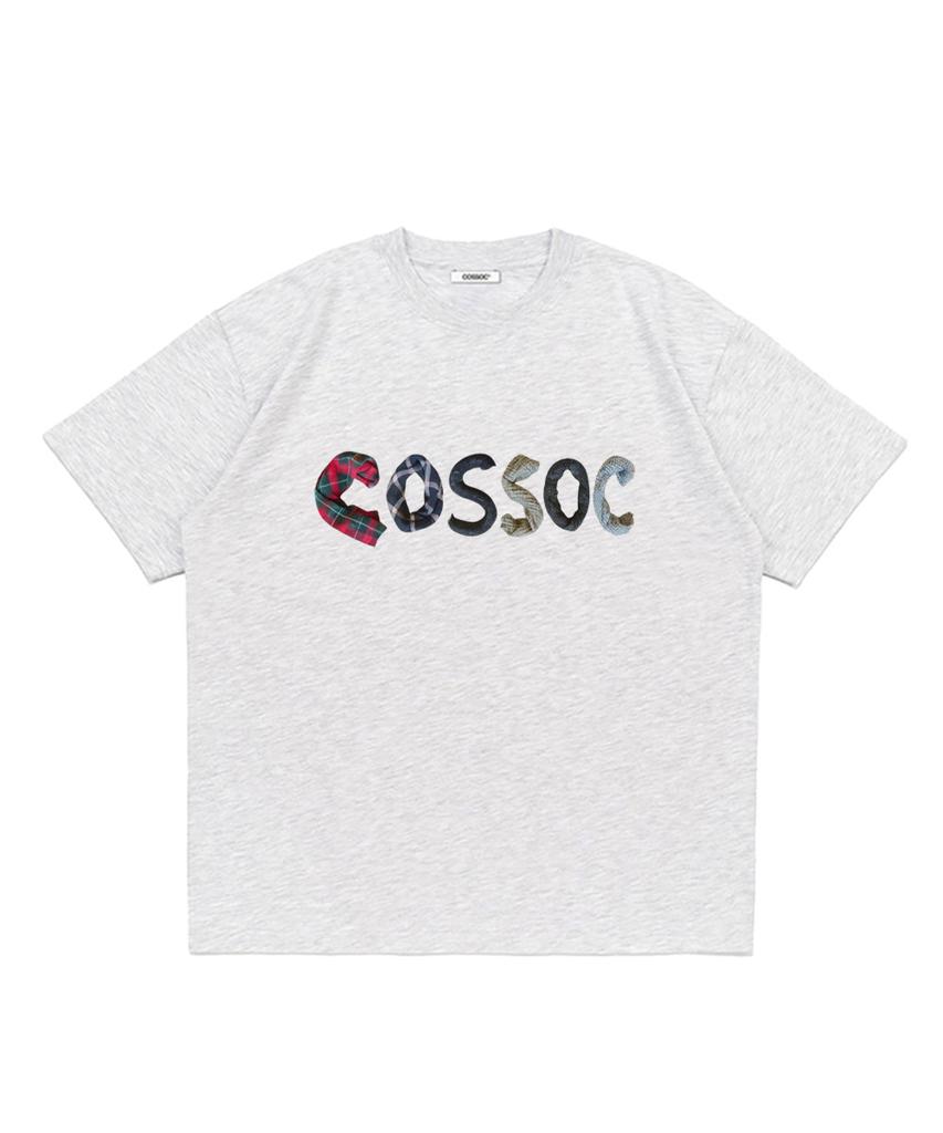 Koso Cc Alphabet Short Sleeve T-Shirt_4 Colors