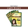 Sunny Herbals Light Brown Hair Color 20G X 4 Pack | Natural, Ammonia-Free, Long-Lasting Hair Dye for Soft Shiny Hair