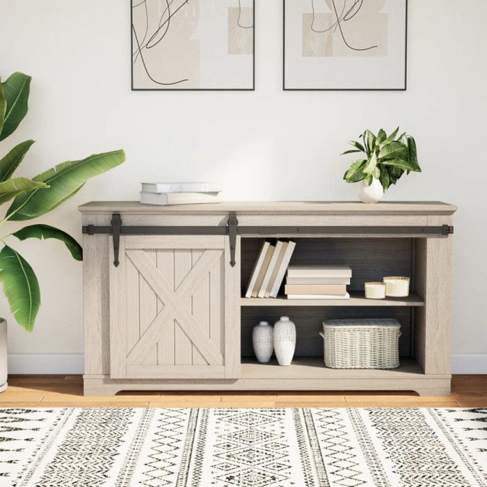 Mini Sliding Wardrobe Door Kit 122 Cm Carbon Steel