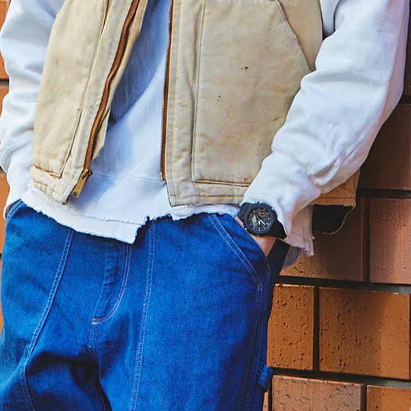 Casio Men's G-SHOCK GA-B2100-1AJF [G-SHOCK GA-B2100 SERIES Mens Rubber Band] Round Watch Black