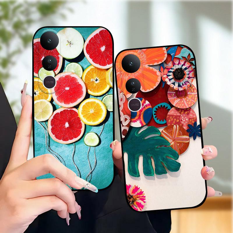 Custodia Antiurto Per Vivo V50 Lite Cover Protettiva in Silicone Guscio Posteriore Coque Funda Per VIVO V50Lite Custodie Posteriori per Telefono Paraurti Morbido