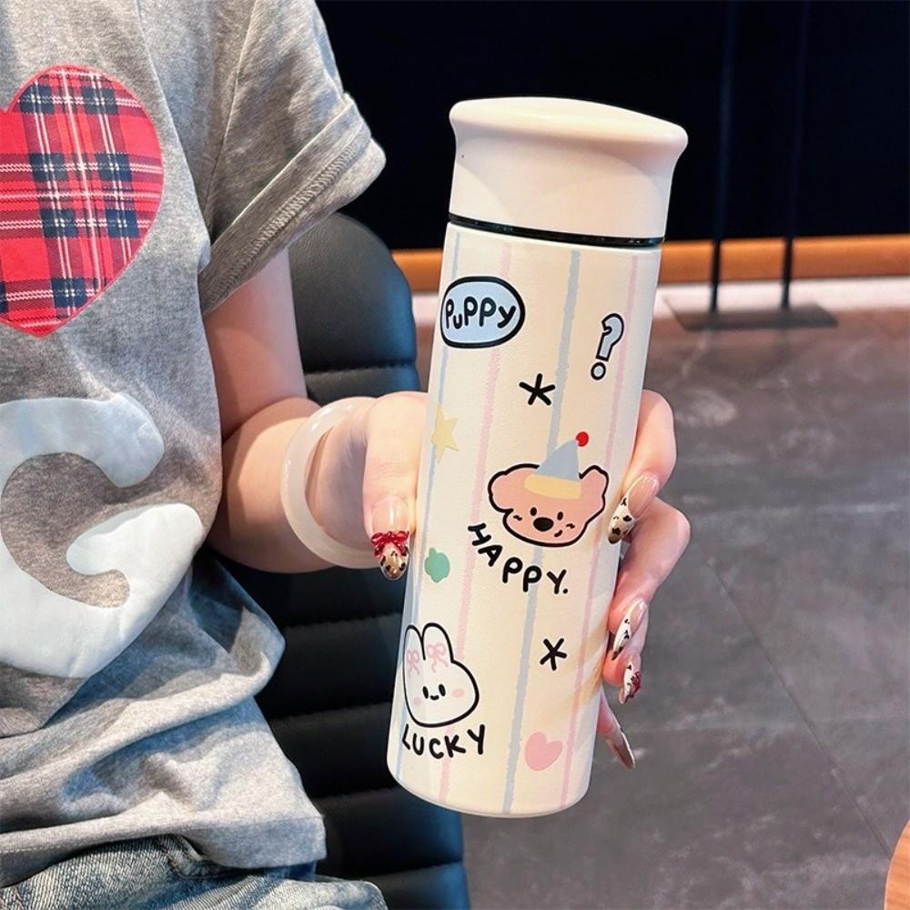 304 Stainless Steel Vacuum Insulated Bottle Heat-Resistant Thermos Cup Travel Tumbler Cold Drink