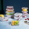 Ruhan Sealed Rectangular Glass Food Storage Container Set