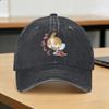 Sharks and kittens Baseball Cap Sun  Outdoor Gym SunProof Washed Trucker Hat FeUnisex Unisex Casual Print Snapback Cap