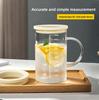 High Borosilie Glass Cup with Sc Large Capaci 000ml Tea Brewing Cup Heat Resistant Lid Included Home Use Water Cup