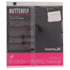 Butterfly Table Tennis Impartial MAX 00420 Rubber, XS, Black,