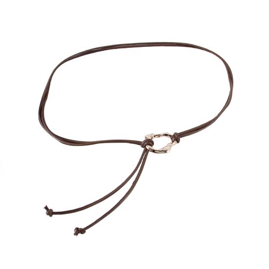 Women Metal Belt Decor Lace-up Imitation Belt Versatile Fashion Accessory