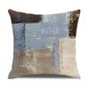 Nordic Linen Cushion Abstract Bedside Backrest Pillow Cover Household Products Cushion Cover Cushion Cover