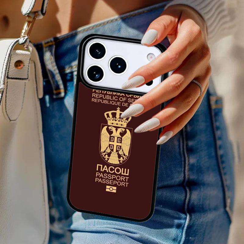 

Flag of Serbia Serbian Phone Case For iPhone 17 Air 14 15 13 12 Max Cover For Apple 14 15 16 16e 11 Pro Max Plus Coque iPhone 11pro