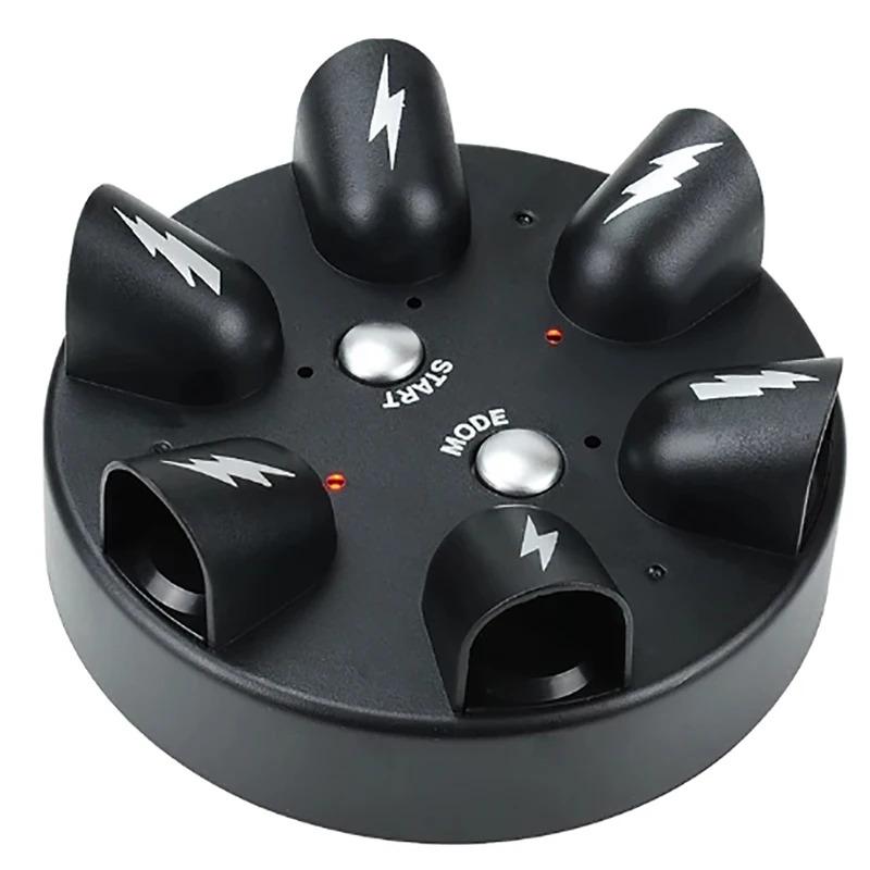 Non-Toxic 1Pc Electric Shock Finger Game Machine Electric Shocking Roulette Cogs Test Punishment Props Polygraph Tricky Kid Toy
