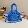 Stitch Fashionable Lilo Plush Girl Bag Large Capacity Material Daily Occasion