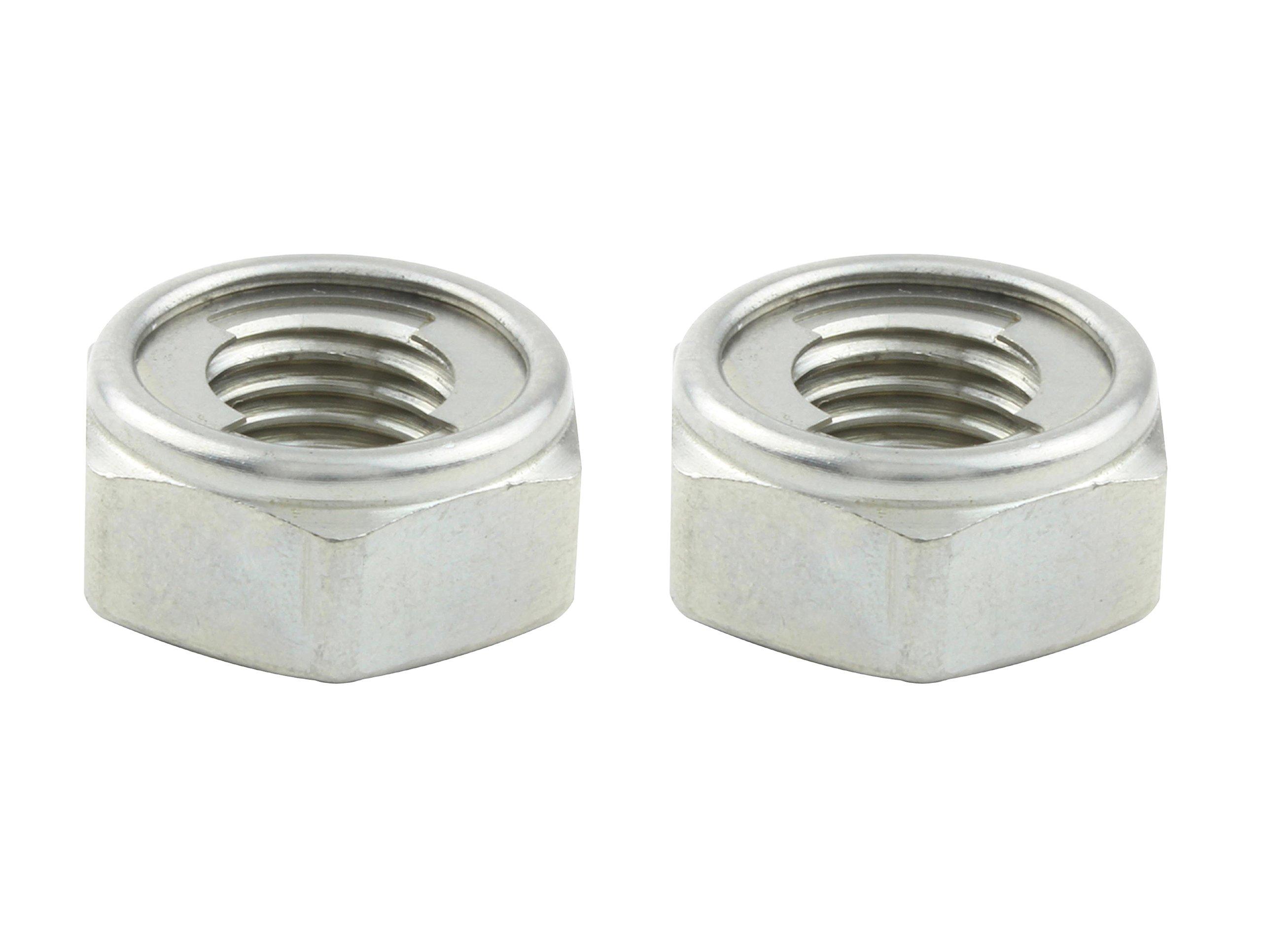 

POSH FAITH Motorcycle Supplies Lock Nut Stainless Steel P1.25 2 M10/P1.25