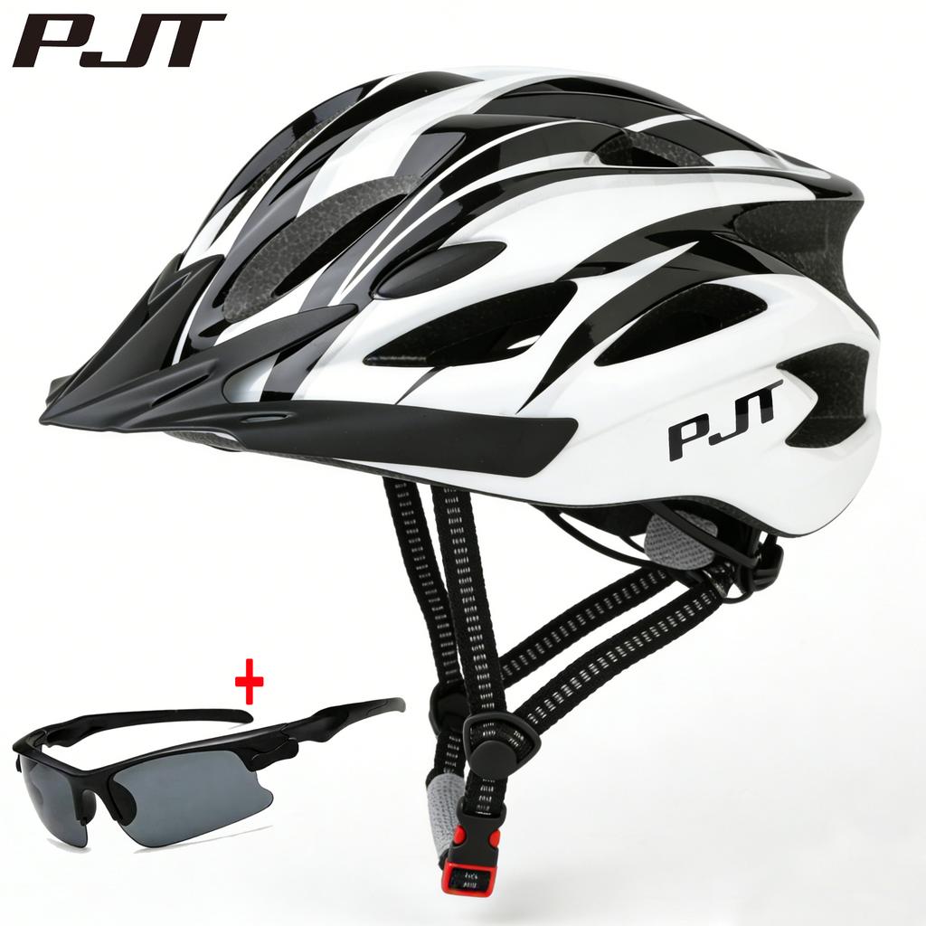 Pmt Cycling Helmet Comfort Lining Lightweight Hollow Riding Safety Cap Head Protection Bicycle Mtb Helmets Sun Visor Bike Helmet