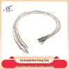 Folk Guitar Soft Rod Flat Pickup with Braided Wire and 2.5 Audio Plug