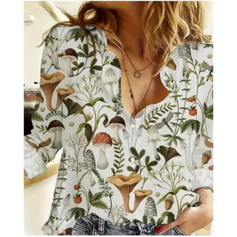 Elegante Damen-Oberteile mit Leopardenmuster Langarmshirt Schwarz Weiß Floral Modisch Persönlichkeit Trendiges Shirt Damen Freizeitstil