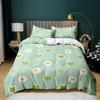 Cartoon Frog Light Green Cute Animal Comfortable Duvet Cover Pillowcase Bedding Set Children Bedroom Decoration Home Textile