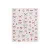 3D Cute Polka Dot Little Horse Glitter Nail Art Stickers for New Year DIY