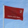 A Single-sided Custom Flag, Suitable for Outdoor Use. You Can Personalize It with Your Business Logo or Photo. These Custom Yard Flags and Banners Are