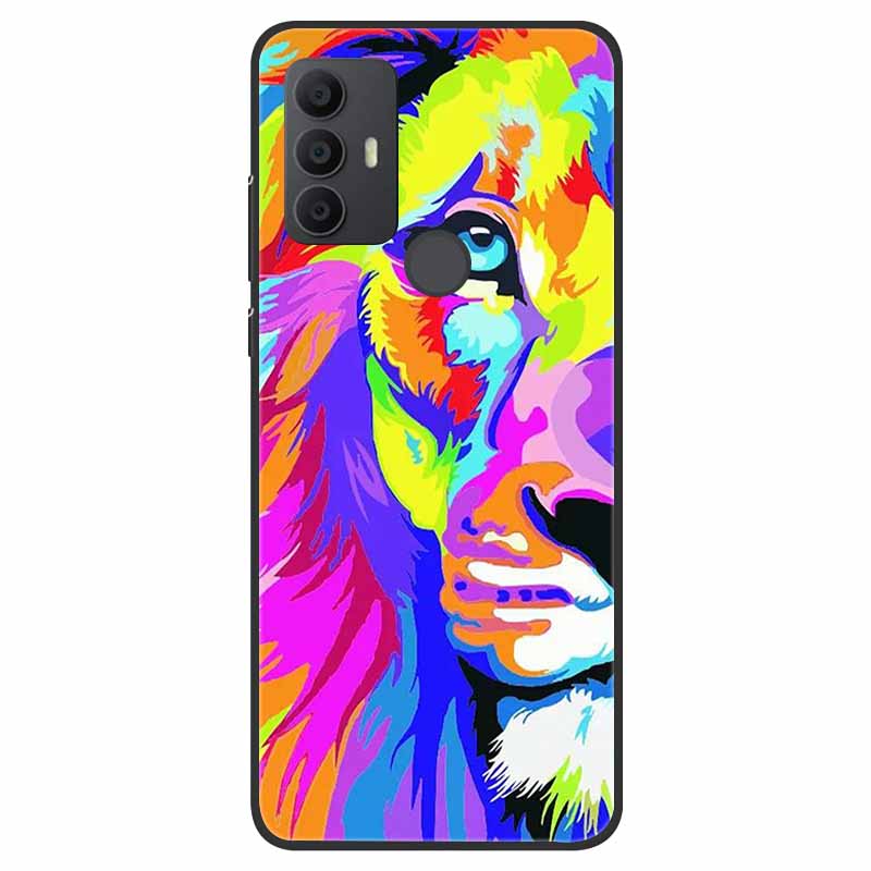 For TCL 30 SE Case 305 306 Soft Silicone Cool Cartoon coque For TCL 306 305 Back Cover Para TCL 30SE Cases Fashion TPU Fundas