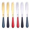 Stainless Steel Butter Knife Rose Gold Cheese Dessert Jam Spreaders Cream Knifes Utensil Cheese Spatula Cutlery Dessert Tools