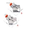 Heavy Duty 90° Angle Clamp Stainless Steel Corner Clamp 2 Type for Accurate Woodworking Strong Grip Effortless Operation