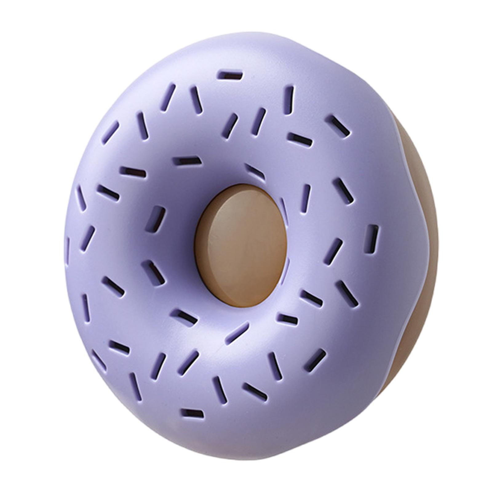 

Органайзеры для хранения в форме пончиков, влагонепроницаемые, с многоразовым дизайном, аксессуар для шкафа, обувницы, путешествий фиолетовый